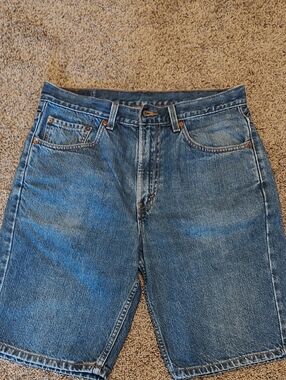 Levi's 505 Relaxed Blue Denim Shorts